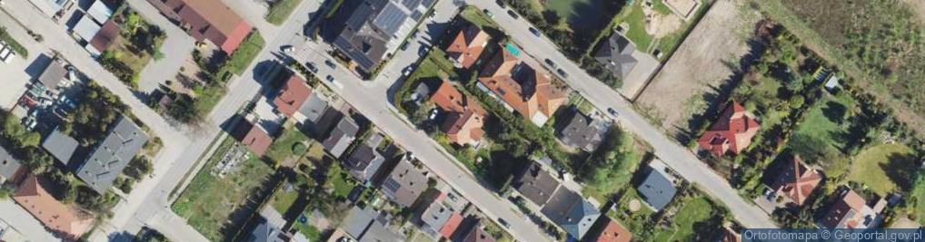 Zdjęcie satelitarne Rycerska ul.