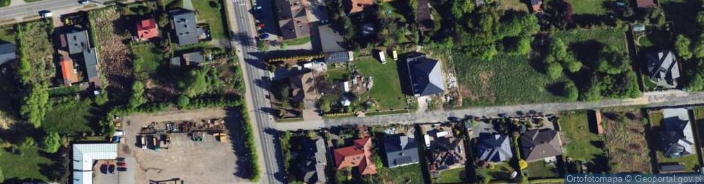Zdjęcie satelitarne Rybnicka ul.