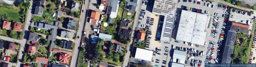 Zdjęcie satelitarne Rycerska ul.