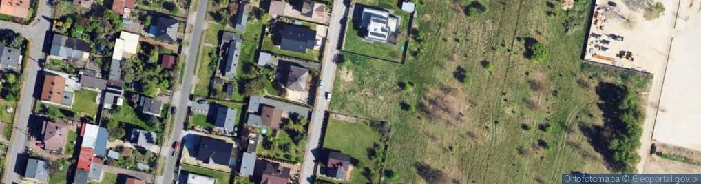 Zdjęcie satelitarne Rycerska ul.