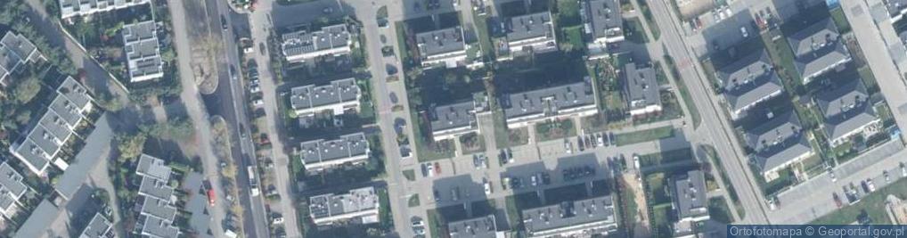 Zdjęcie satelitarne Rycerska ul.