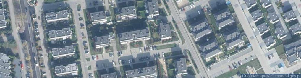 Zdjęcie satelitarne Rycerska ul.