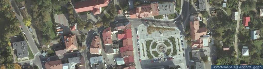 Zdjęcie satelitarne Rynek ul.