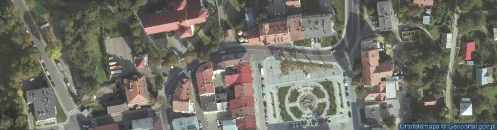 Zdjęcie satelitarne Rynek ul.