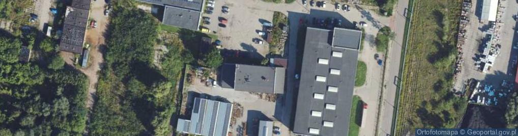 Zdjęcie satelitarne Rybna ul.