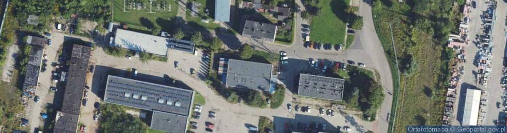 Zdjęcie satelitarne Rybna ul.