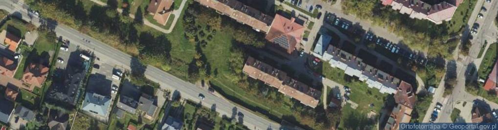 Zdjęcie satelitarne Rycerza Blizbora ul.