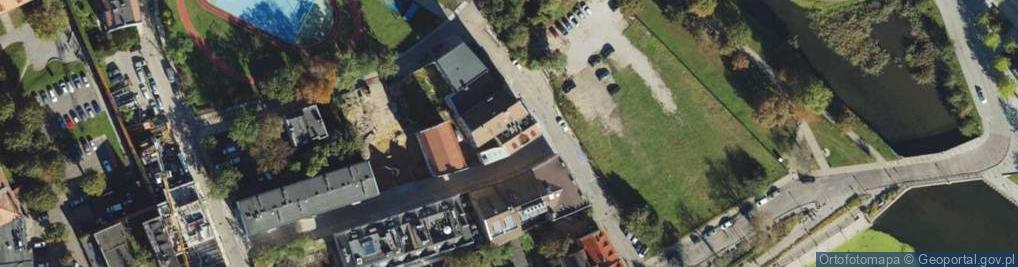 Zdjęcie satelitarne Rycerska ul.