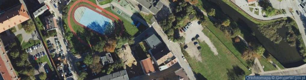 Zdjęcie satelitarne Rycerska ul.