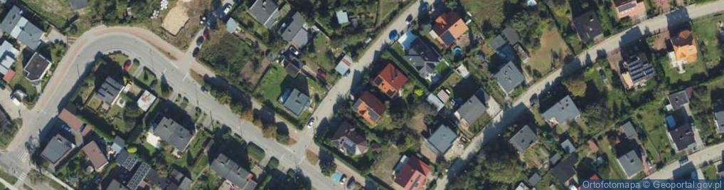 Zdjęcie satelitarne Rycerska ul.