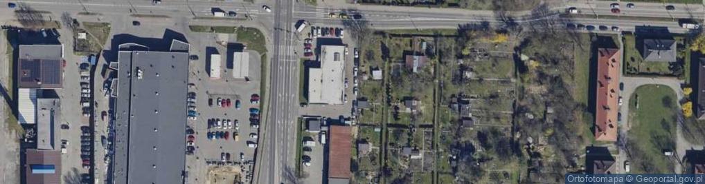 Zdjęcie satelitarne Rybnicka ul.
