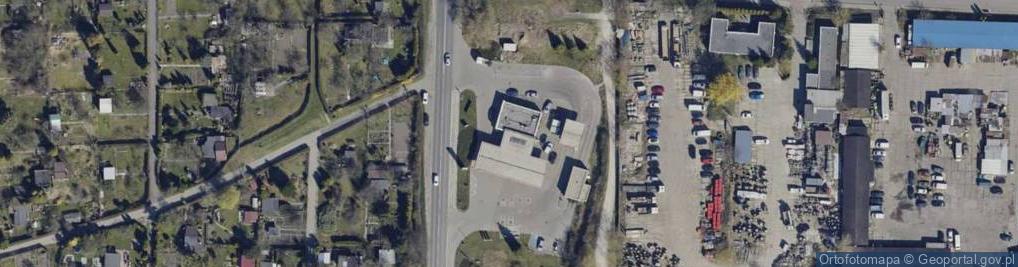 Zdjęcie satelitarne Rybnicka ul.