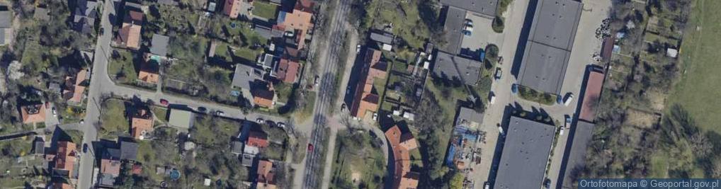 Zdjęcie satelitarne Rybnicka ul.