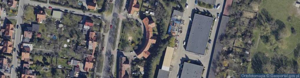 Zdjęcie satelitarne Rybnicka ul.