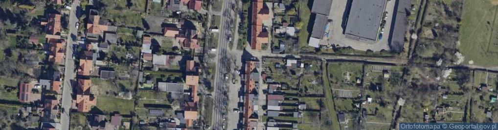 Zdjęcie satelitarne Rybnicka ul.