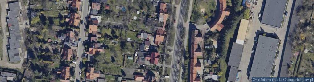 Zdjęcie satelitarne Rybnicka ul.