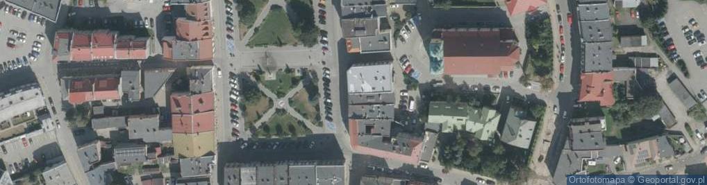 Zdjęcie satelitarne Rynek ul.