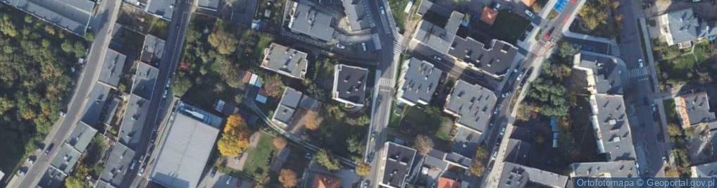 Zdjęcie satelitarne Rybna ul.