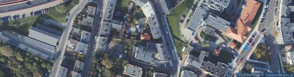 Zdjęcie satelitarne Rybna ul.