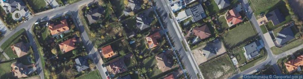 Zdjęcie satelitarne Rycerska ul.