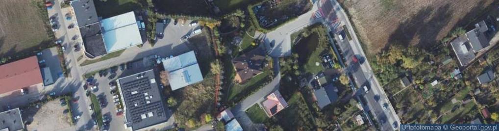 Zdjęcie satelitarne Rycerska ul.