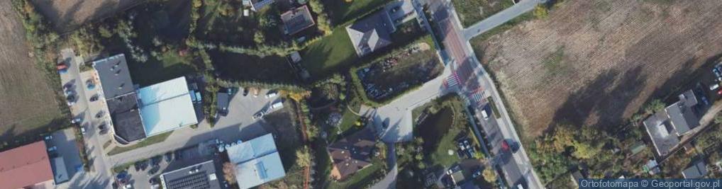 Zdjęcie satelitarne Rycerska ul.