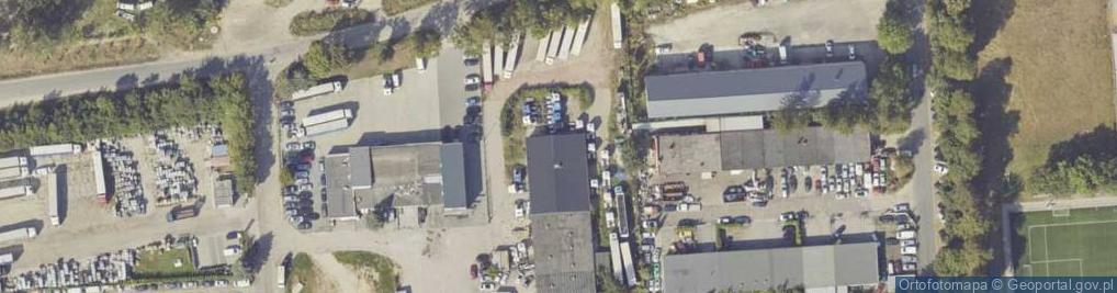 Zdjęcie satelitarne Ryska ul.
