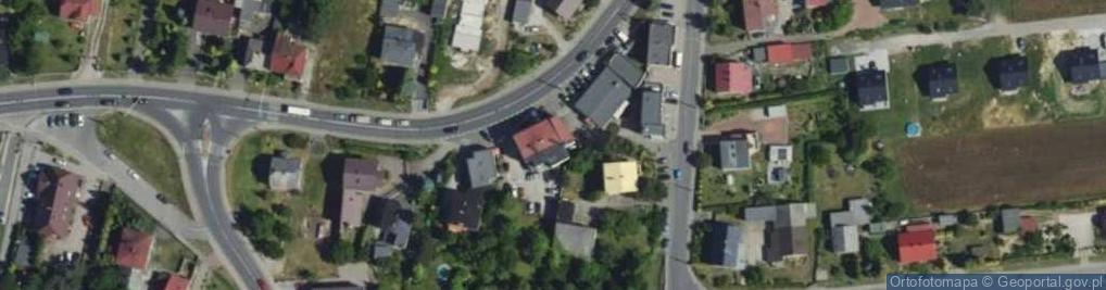 Zdjęcie satelitarne Rybnicka ul.