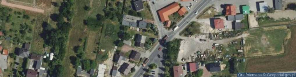 Zdjęcie satelitarne Rybnicka ul.