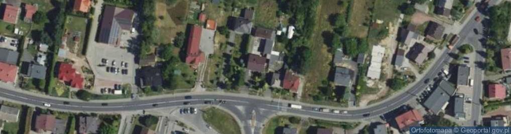 Zdjęcie satelitarne Rybnicka ul.