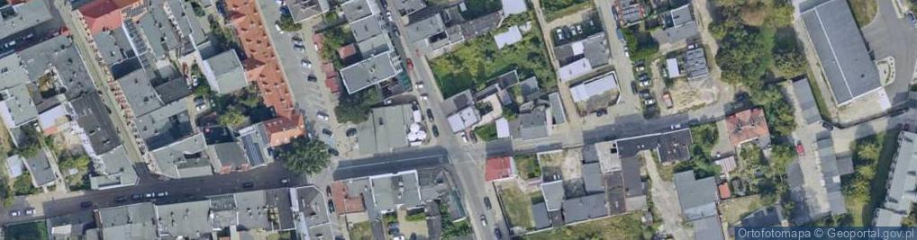 Zdjęcie satelitarne Rybnicka ul.