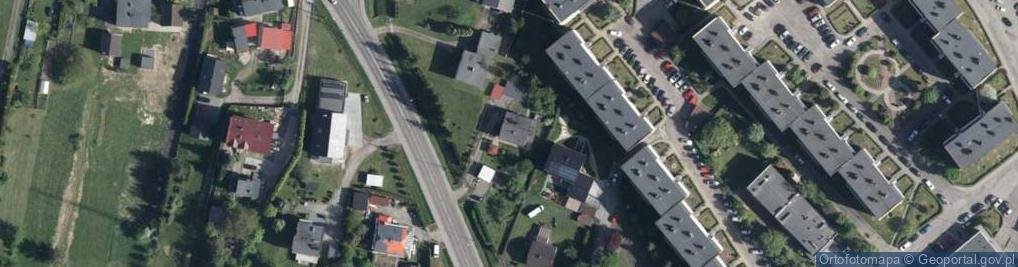 Zdjęcie satelitarne Rybnicka ul.