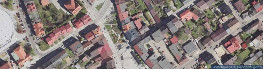 Zdjęcie satelitarne Rynek Główny ul.