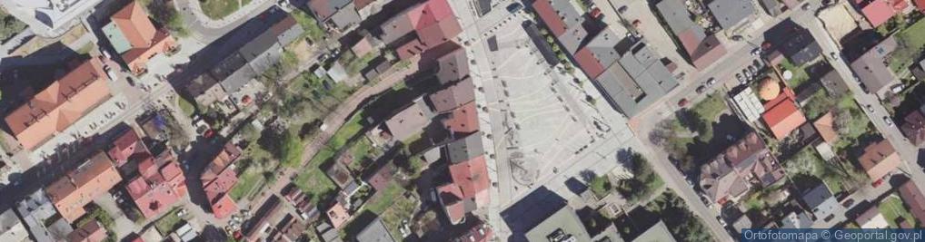Zdjęcie satelitarne Rynek Główny ul.