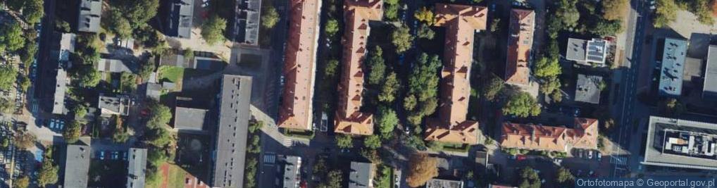 Zdjęcie satelitarne Rybnicka ul.