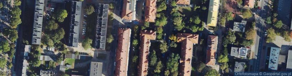 Zdjęcie satelitarne Rybnicka ul.