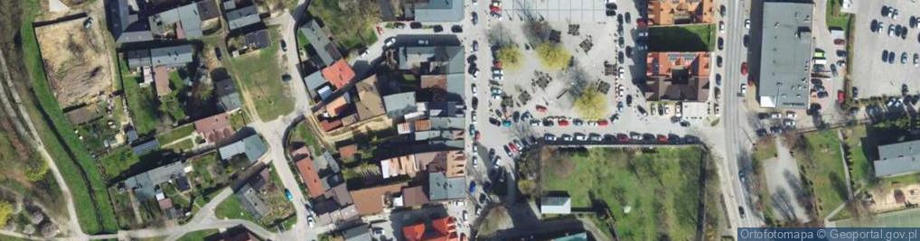 Zdjęcie satelitarne Rynek Jana Pawła II ul.