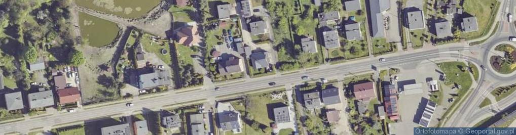 Zdjęcie satelitarne Rybnicka ul.