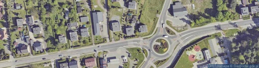 Zdjęcie satelitarne Rybnicka ul.