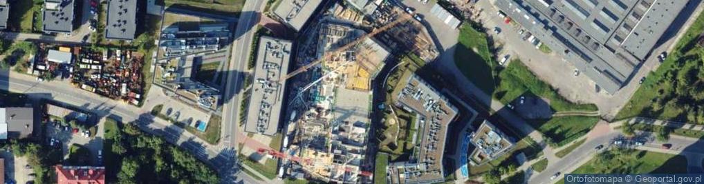 Zdjęcie satelitarne Rydlówka ul.