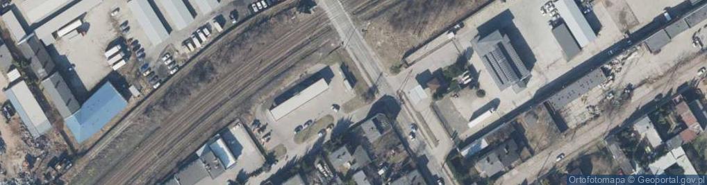 Zdjęcie satelitarne Rycerska ul.