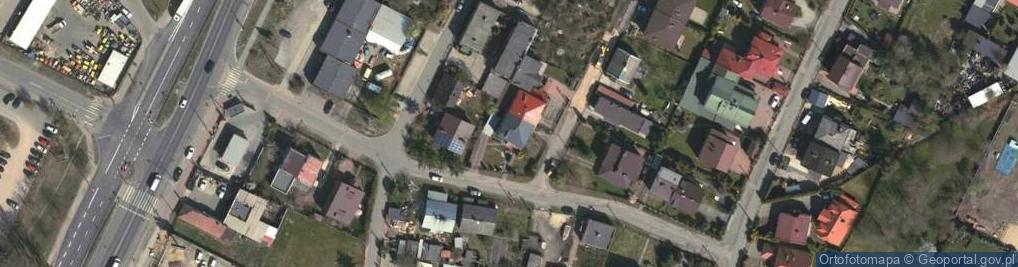 Zdjęcie satelitarne Rybna ul.