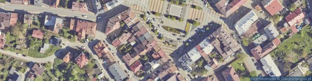 Zdjęcie satelitarne Rynek ul.