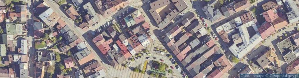 Zdjęcie satelitarne Rynek ul.