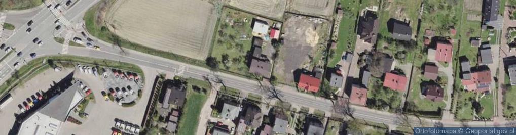 Zdjęcie satelitarne Rybnicka ul.