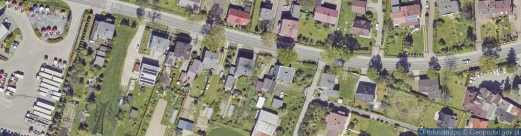 Zdjęcie satelitarne Rybnicka ul.