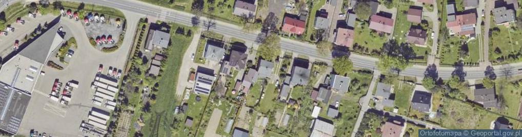 Zdjęcie satelitarne Rybnicka ul.