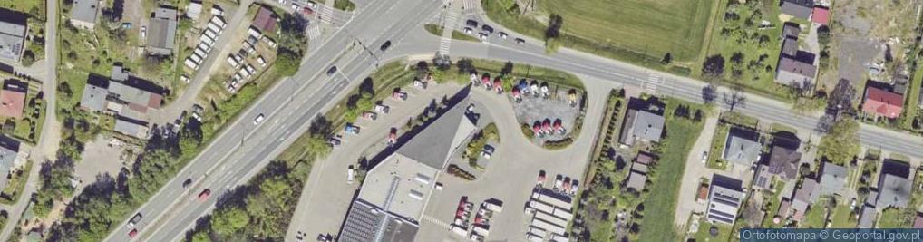 Zdjęcie satelitarne Rybnicka ul.