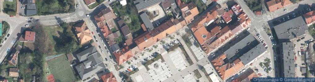 Zdjęcie satelitarne Rynek ul.