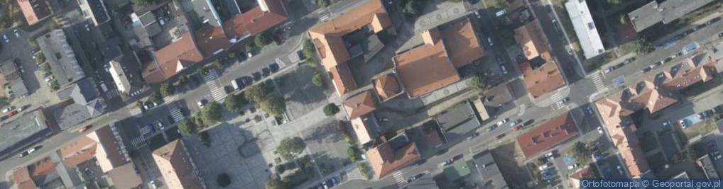 Zdjęcie satelitarne Rynek Jana Pawła II ul.